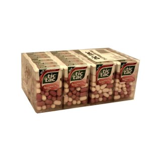 Tic Tac Strawberry Mix 24 x 18g Packung (Lutschdragée Erdbeere)