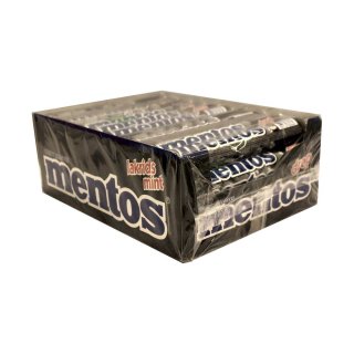 Mentos Lakritz-Mints Kaudragees 40 x 37,5g Packung (lakrids mint)