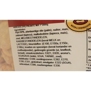 Reiscracker würzige Mischung 2000g Eimer (Pikante Mix)