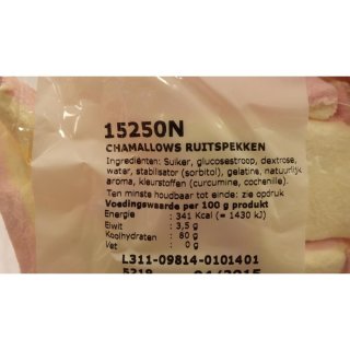 Haribo Chamallows Ruitspekken 1000g Beutel (Schaumzucker Diamanten)