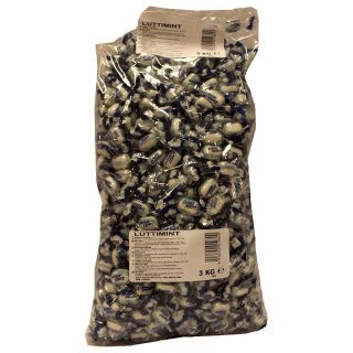 Lutti Mint 3000g Beutel (Pfefferminz Bonbons)