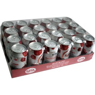 SPA Mineralwasser (24x0,33l Dose)