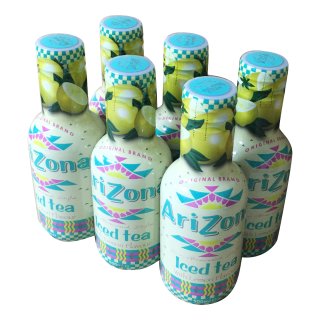Arizona Ice Tea Lemon 6x0,5l PET-Flasche (Eistee Zitrone)
