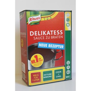 Knorr 123 Delikatess Bratensosse (1X3Kg Packung)