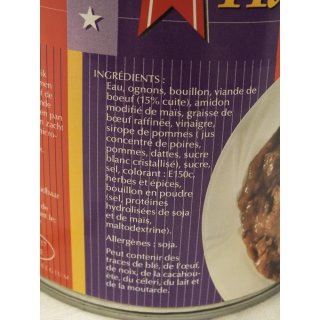 Coertjens Hachée de Boeuf 850g Konserve (Hackfleisch)