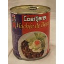 Coertjens Hachée de Boeuf 850g Konserve (Hackfleisch)