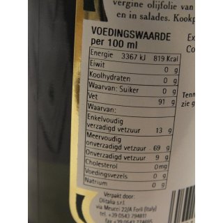 Olitalia Olio Extra Vergine di Oliva 250ml Flasche (Extra natives Olivenöl)