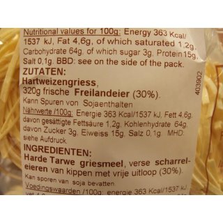 Valfleuri Tradition DAlsace Nüdle à  lAncienne 2mm 500g Packung (Nudel Nester)