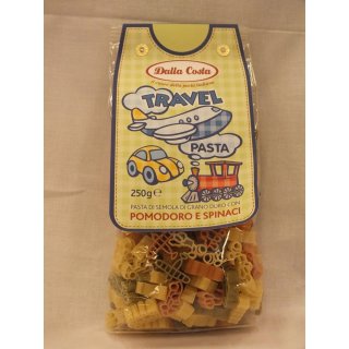 Dalla Costa Travel Pasta Pomodoro e Spinaci 250g Packung...