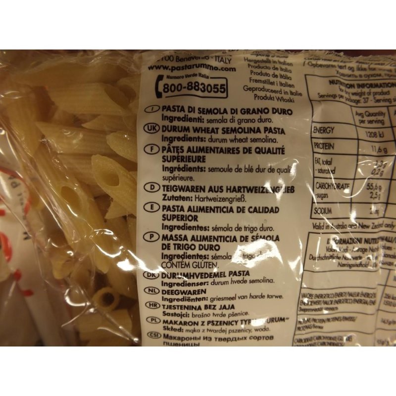 Rummo Mezze Penne Rigate Glutenfrei – 400 G, Nudeln Aus Integale & Mais, Kochzeit 12 Min