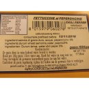 Conforti Fettucine al Peperoncino 500g Packung (Chili Bandnudeln)