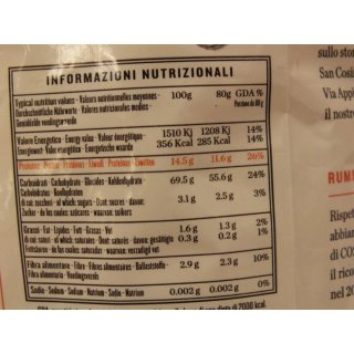 Rummo Lenta Lavorazione Mezzi Rigatoni No.51 500g Packung (Rundnudeln)
