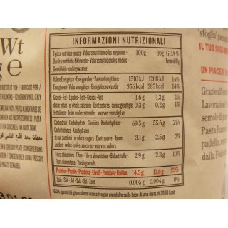 Rummo Lenta Lavorazione Gnocchetti Sardi No.63 500g Packung (sardische Gnocchi)