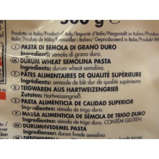 Rummo Lenta Lavorazione Mezzi Paccheri Rigati No.152 500g Packung (große Rundnudeln)