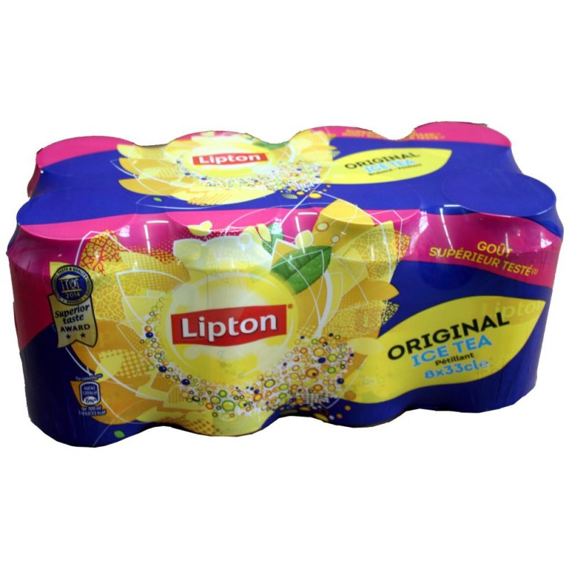 Lipton Ice Tea Original 1 Pack á 8 x 0,33l Dose IMPORT (8 Dosen Eiste