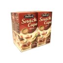 Haust Snack Cups Naturel Rond 4 x 100g Packung (Cracker...