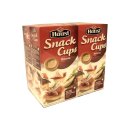 Haust Snack Cups Naturel Rond 4 x 100g Packung (Cracker zum Servieren)