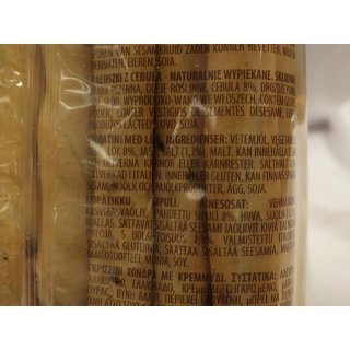 Panealba Stiratini alla cipolla 250g Beutel (Brotstangen mit Zwiebeln)