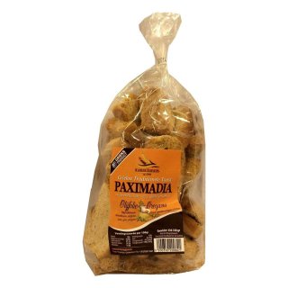 Karagiannis Paximadia Griekse Toast 330g Beutel (mit Olivenöl & Oregano)