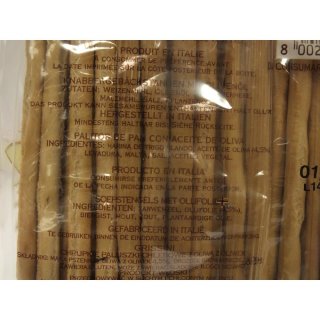 Panealba Grissini con Olio di Olivia 150g Beutel (Brotstangen mit Oliven & Olivenöl)