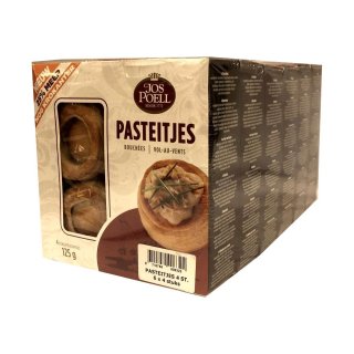 Jos Poell Pasteibakjes 6 x 4 Stck. Packung (für Pasteten)
