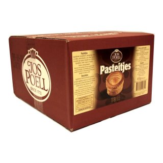 Jos Poell Pasteibakjes Ø65mm, 18 Stck. Karton (für Pasteten)