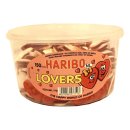 Haribo Lovers 150 Stck. Runddose IMPORT (Fruchtgummi Herzen)