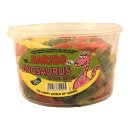 Haribo Dinosaurus extra Zuur 150 Stck. Runddose IMPORT...