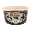 Haribo Sprotten Drop 375 Stck. Runddose IMPORT (Lakritz Sprotten)