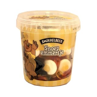 Smikkelbeer Snoep emmertje Snoepmix 500g Runddose (Fruchtgummi Mischung)