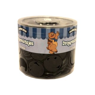 Smikkelbeer Dropgezichtjes 150 Stck. Runddose (Lakritz Gesichter)