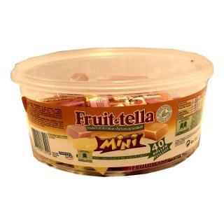 Fruit-tella Kaubonbons Mini 40 x 12,5g Runddose