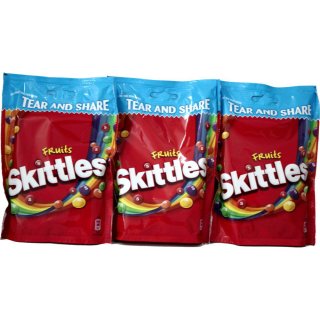 Skittles Kaudragees Fruits 3 x 174g Beutel