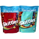 Skittles Kaudragees Fruits & Confused 2 x 174g Beutel (2 Sorten Testpaket)