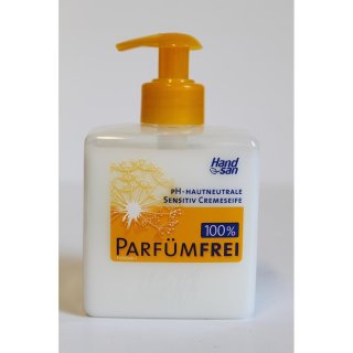 Handsan Cremeseife Sensitiv (300ml Seifenspender)