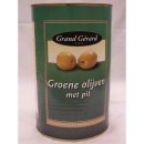 Grand Gérard groene Olijven met Pit 4300ml Konserve (grüne Oliven mit Kern)