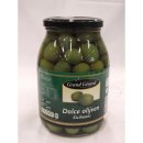 Grand Gérard Dolce Olijven Siciliaans 1000g Glas (Sizilianische grüne Oliven mit Kern)