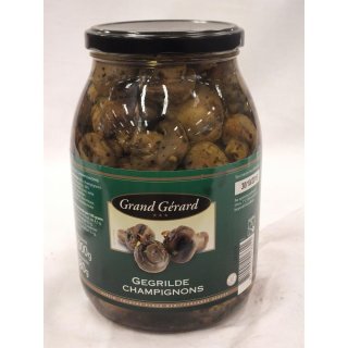 Grand Gérard Gegrilde Champignons 1000g Glas (gegrillte Champignons)