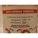 Zanae Delikatessen Rote Paprika gebraten 4100g Konserve