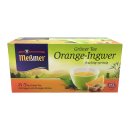 Messmer Gr&uuml;ner Tee Orange &amp; Ingwer (25 Teebeutel)