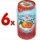San Pellegrino Aranciata Rossa 1 Pack á 6 x 0,33l eingeschweißt (6 Dosen Blutorangen-Limonade)