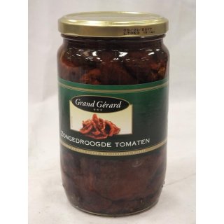 Grand Gérard Zongedroogde Tomaten 670g Glas (Sonnengetrocknete Tomaten)