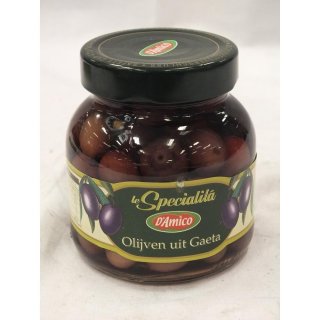 DAmico le Specialitá Olijven uit Gaeta 300g Glas (Oliven aus Gaeta)