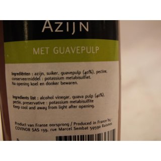 Chatel Azijn met Guavepulp 250ml Flasche (Essig mit Guavenpüree)