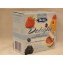 Hero Delight Jam Minis  aardbei, abrikoos, bosvruchten, 10 x 20g Einzelportion im Katon (Erdbeere, Aprikose, Waldfrucht Marmelade)