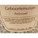Dragee Geboortemuisjes Anijszaad, Blauw/Wit, 1,3 kg Dose...