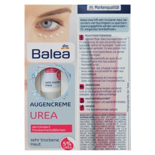 Balea Augencreme UREA (15ml Tube)