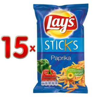 Lays Sticks Paprika 15 x 150g Karton