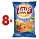 Lays Chips Paprika 8 x 200g Karton