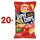 Lays Super Chips Naturel 20 x 200g Karton (Riffel Chips)